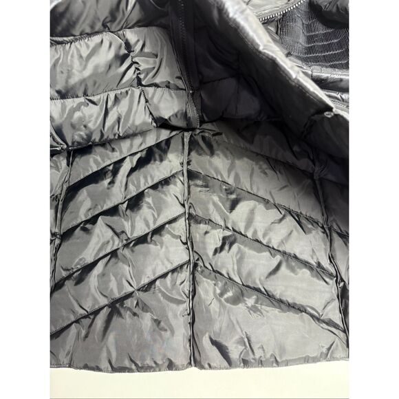 Lane Bryant Black Puffer Packable Coat  Women’s Plus Size 26/28 - Picture 10 of 11